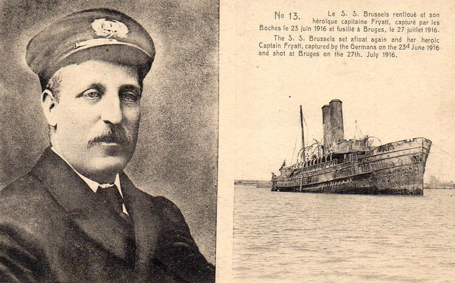 Capt Fryatt newspaper cutting
